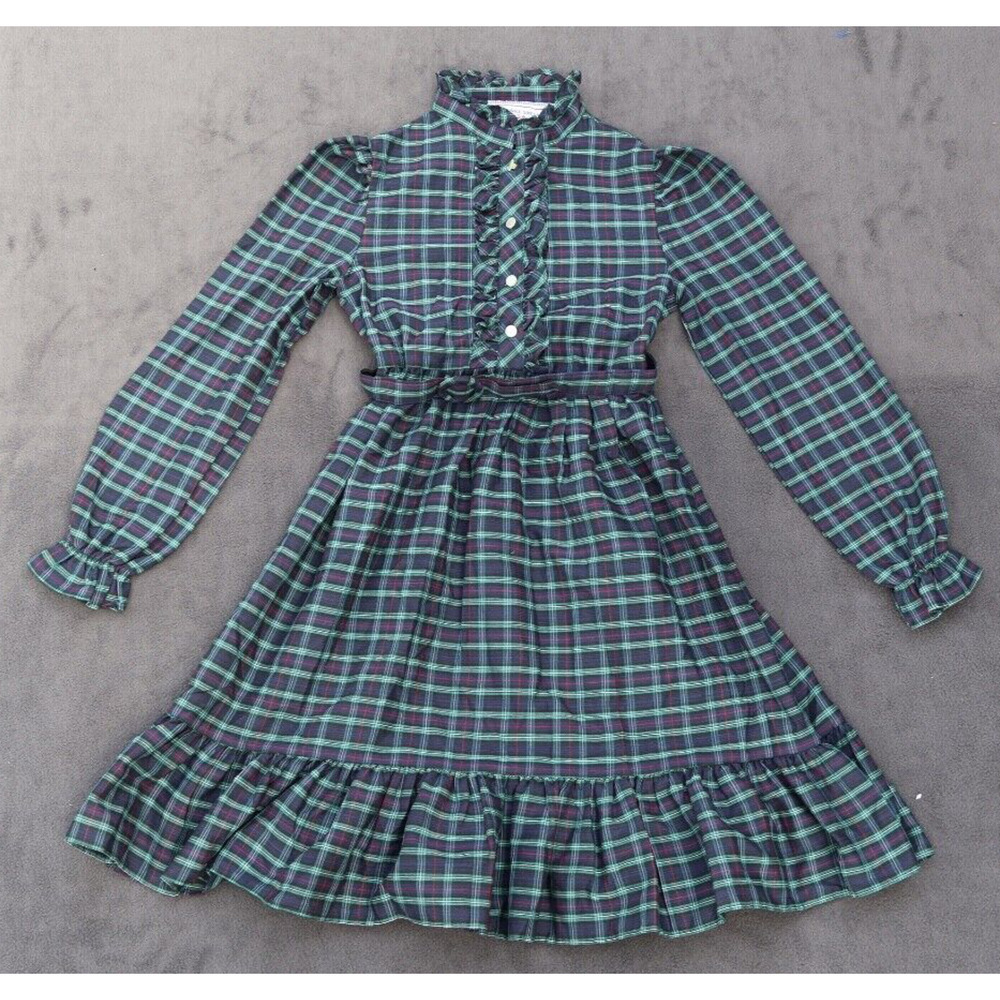 Vtg! Girls Marshall Sinclair‎ Dress Sz 7 Classy! Saks Fifth Ave NICE!